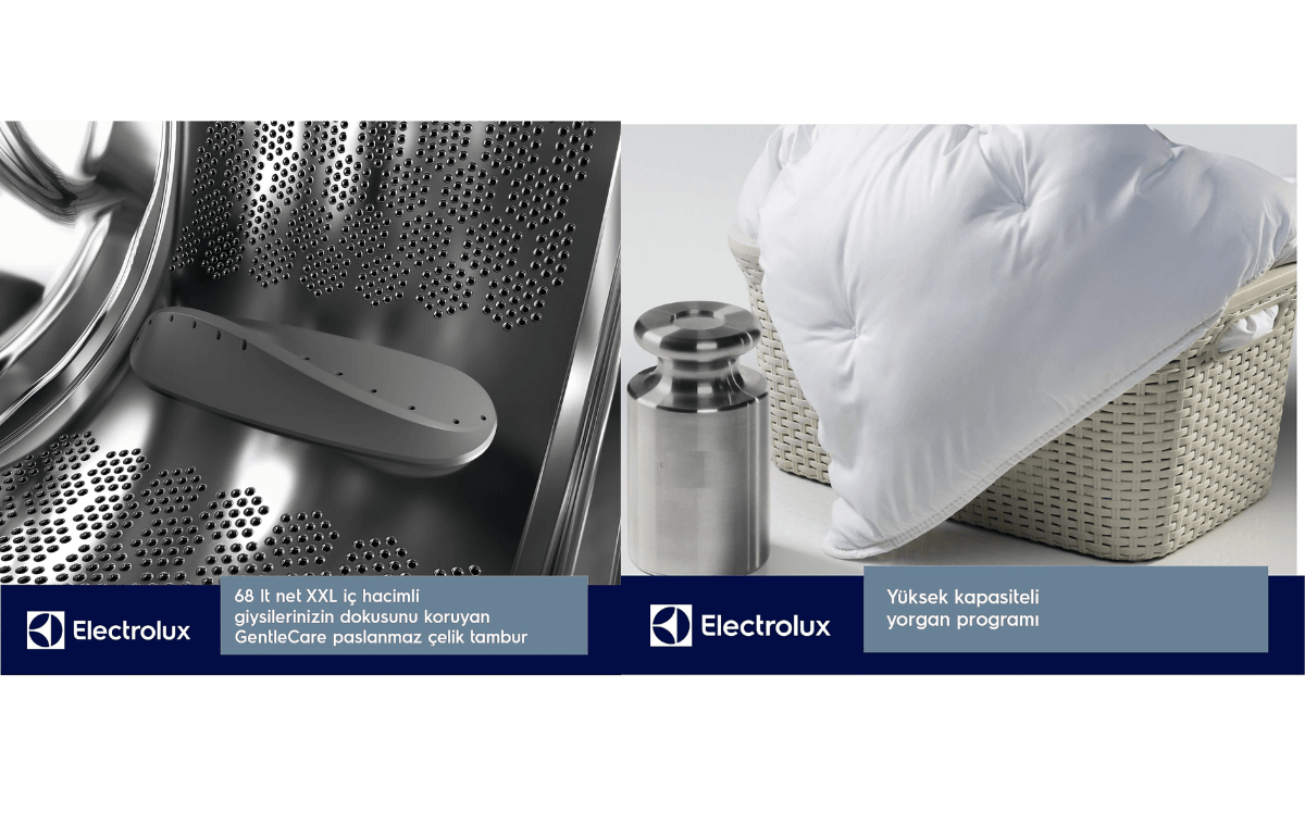 Electrolux Ew6F3414Ut 600 Serisi Sensicare 10 Kg 1400 Devir Universaldose Çamaşır Makinesi