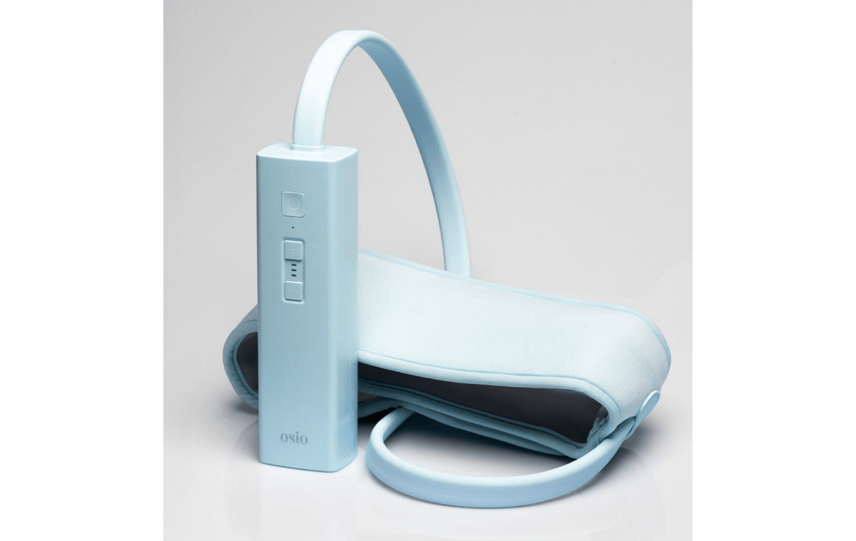 Osio Headband Isıtma Ve Ovma Özellikli Şarjlı Kafa Masaj Aleti