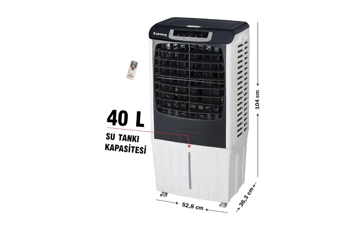 Climax B-1240 Hava Soğutucu Portatif Double Mobil Air Cooler