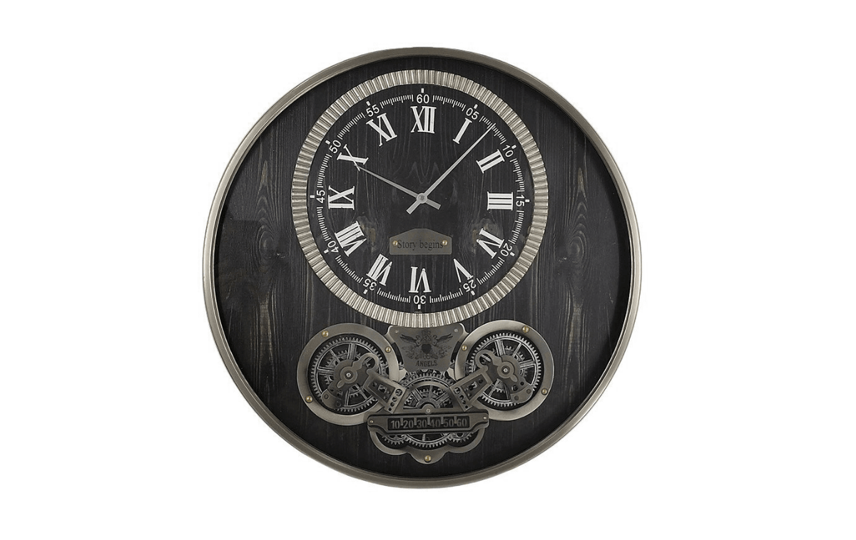 Çarklı Duvar Saati 59cm - PNL-SA2064