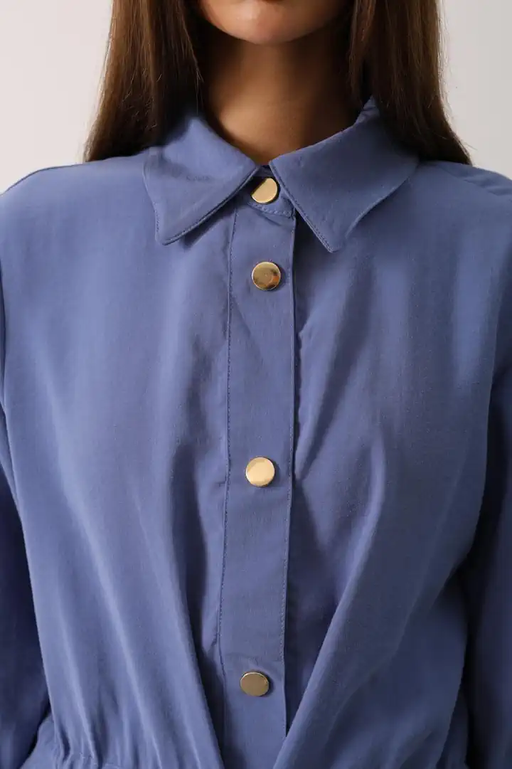 GOMLEK DETAYLI TAKIM - Antrasit