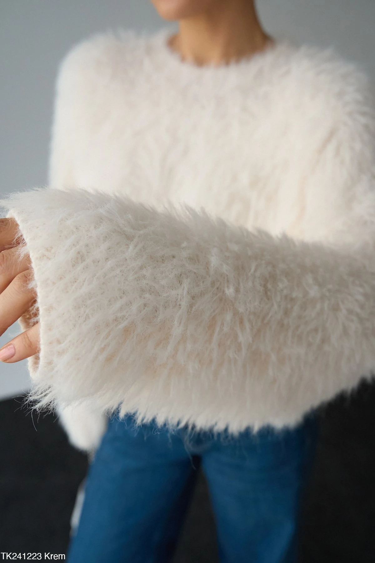 SAKALLI KAZAK - Krem