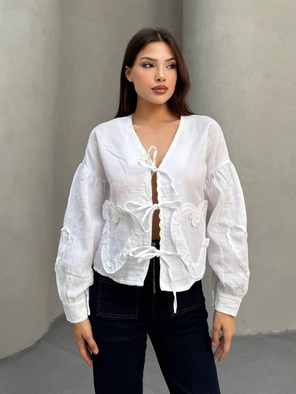 KALP CEPLI MUSLIN KIMONO