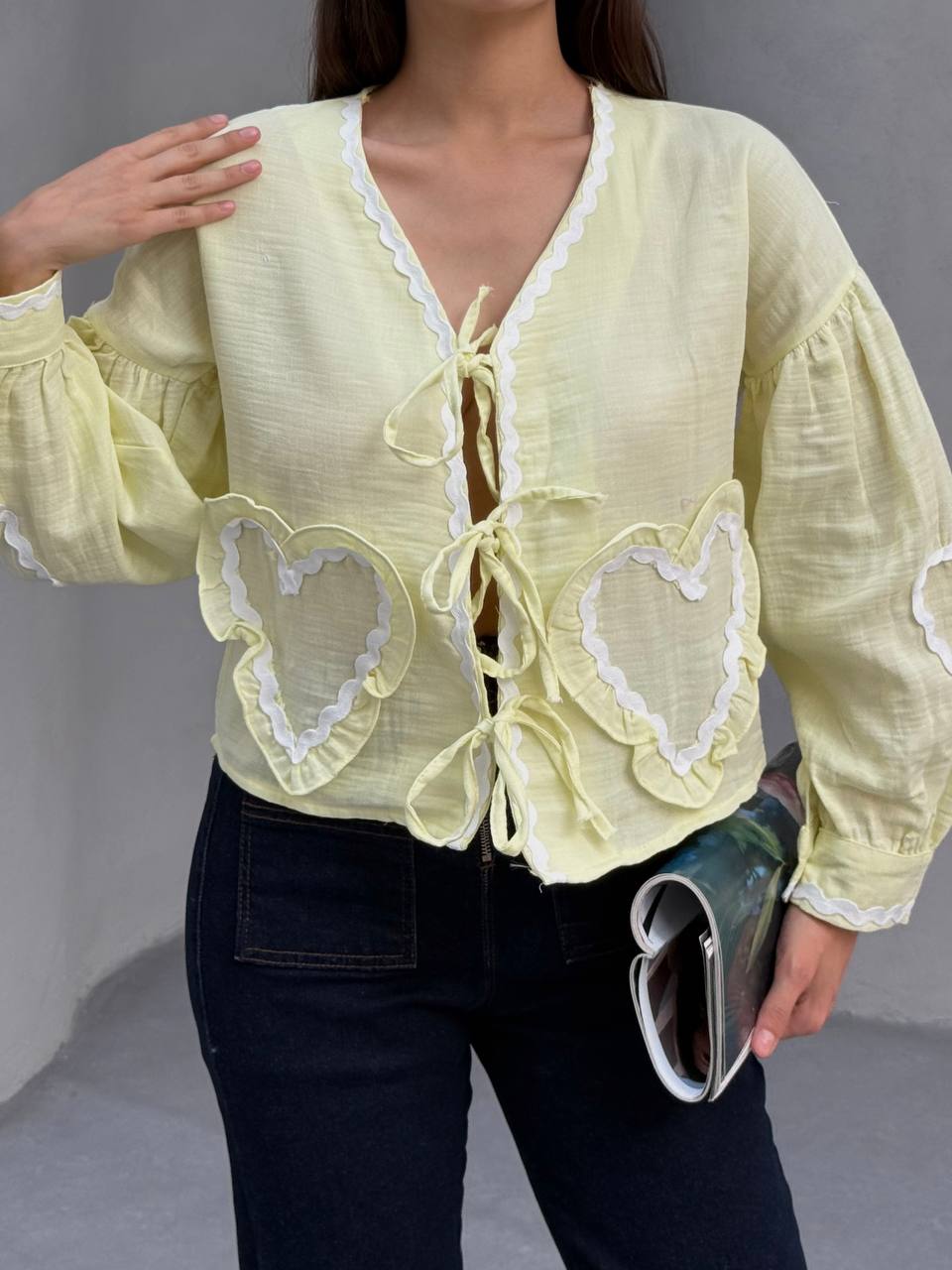 KALP CEPLI MUSLIN KIMONO - SARI