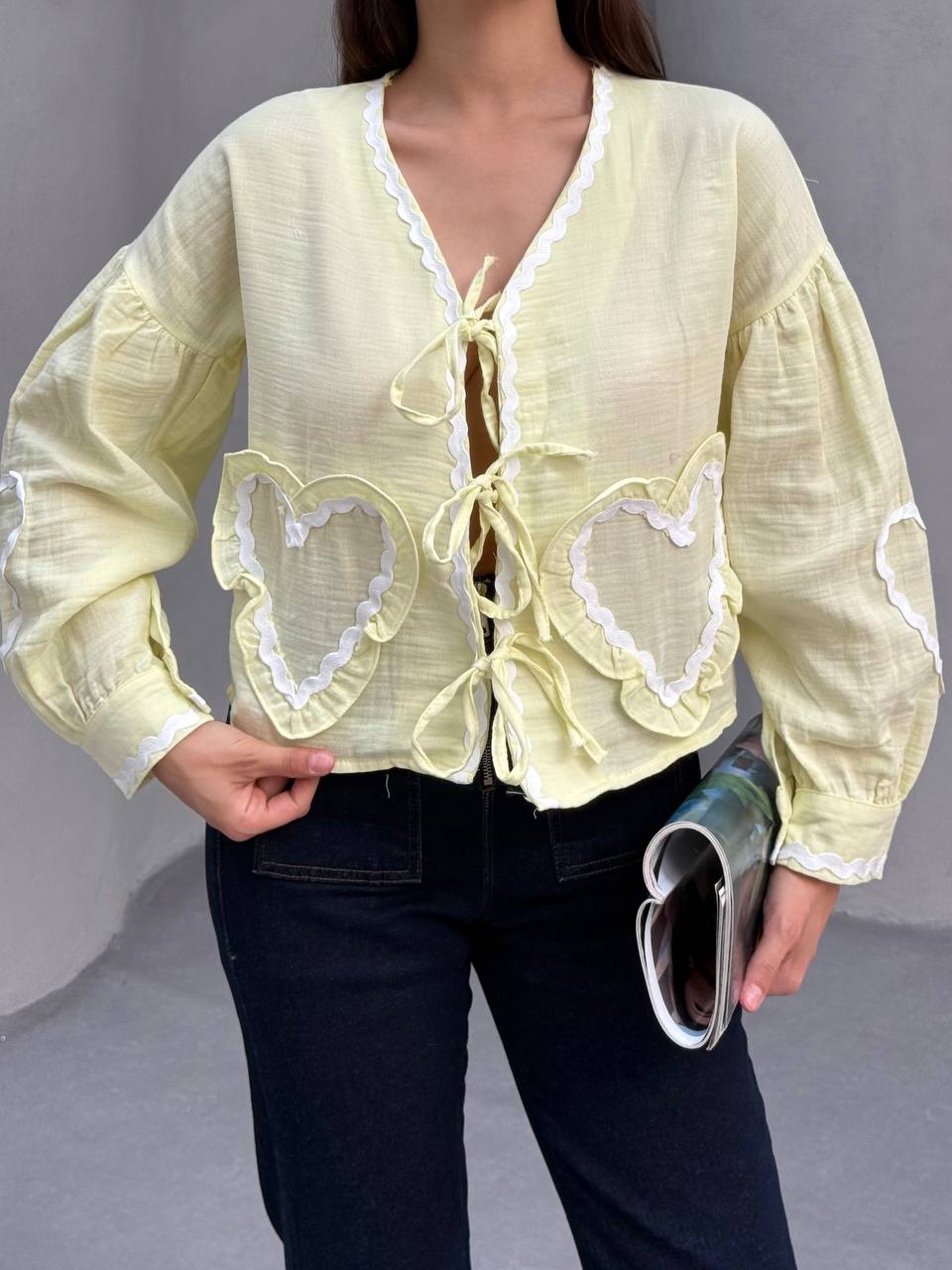 KALP CEPLI MUSLIN KIMONO - SARI