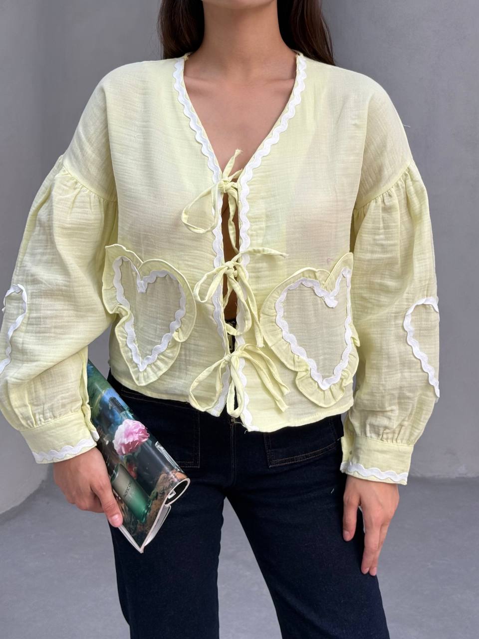 KALP CEPLI MUSLIN KIMONO - SARI