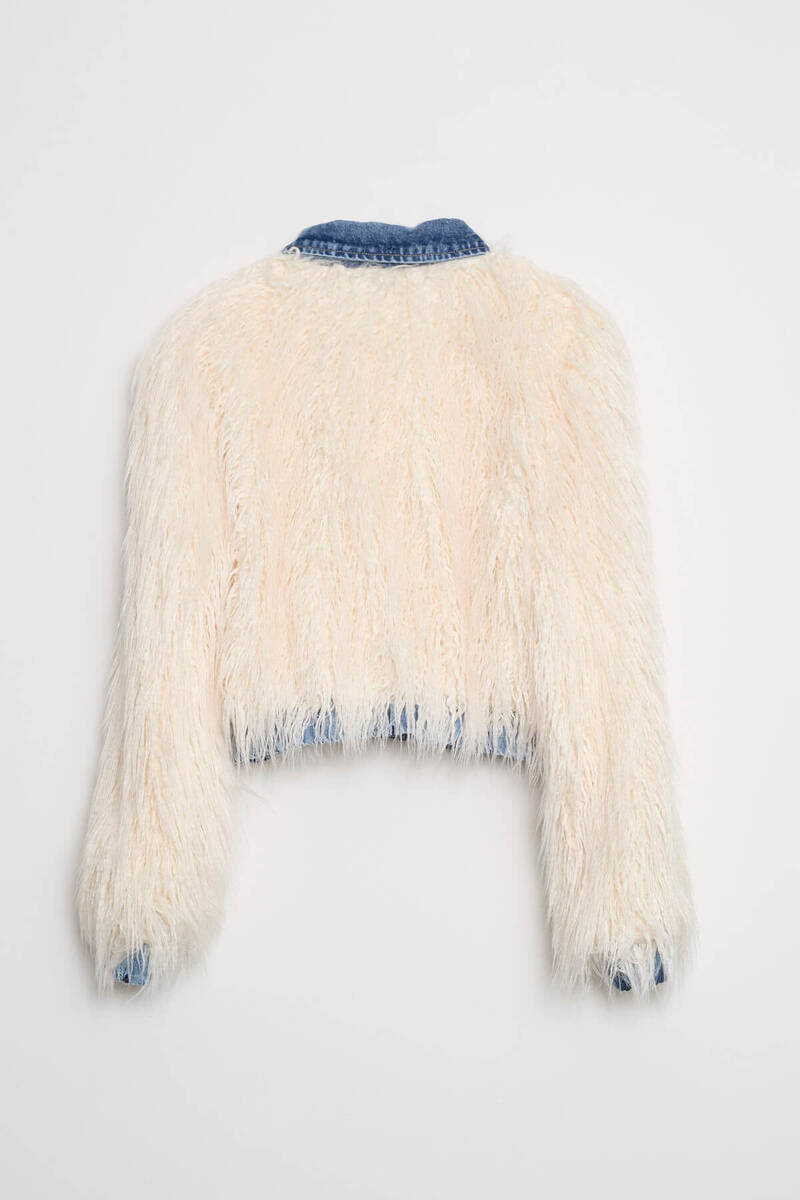 Taşlı Peluş-Jean Mont - Bej