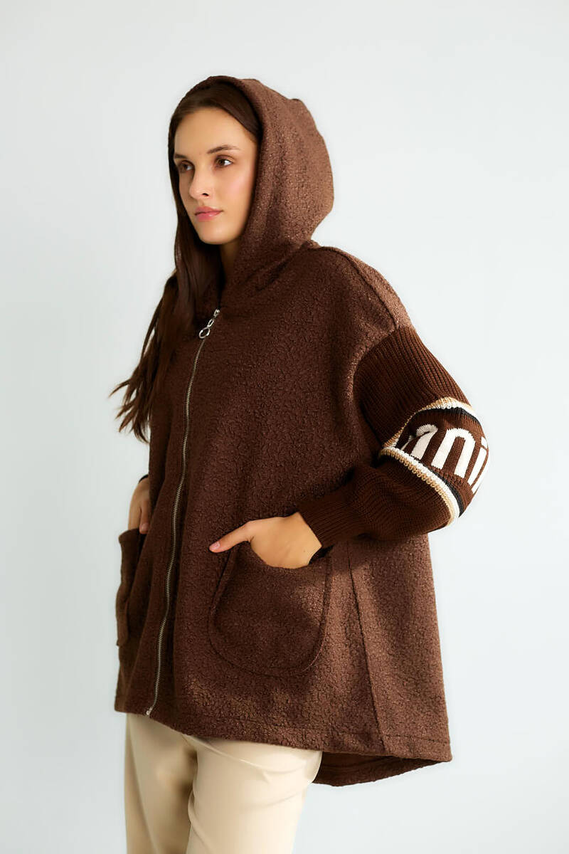 FERMUARLI BUKLET MONT - Kahverengi