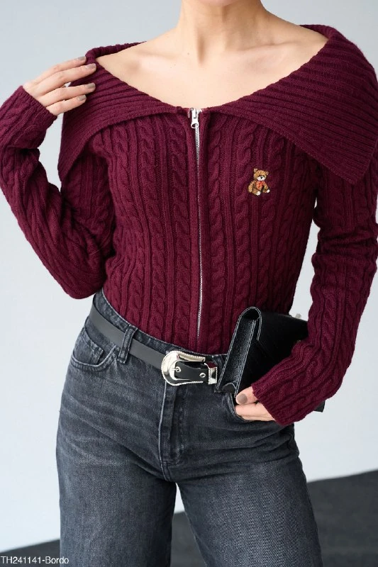 FERMUARLI AYICIKLI HIRKA - Bordo