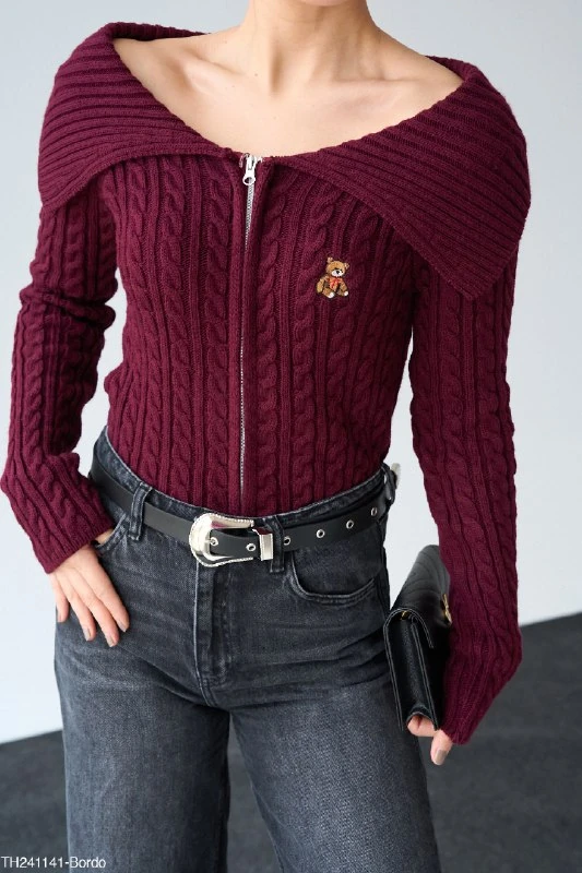 FERMUARLI AYICIKLI HIRKA - Bordo