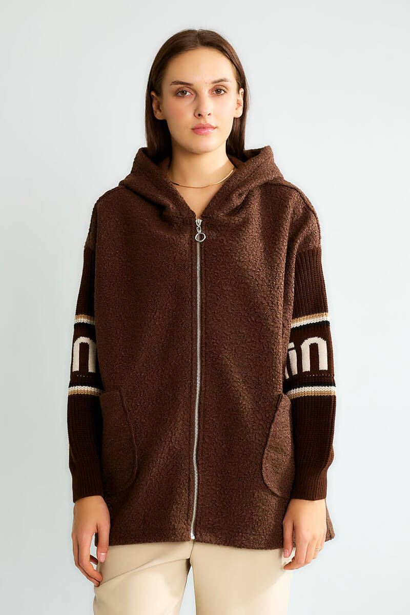 FERMUARLI BUKLET MONT - Kahverengi