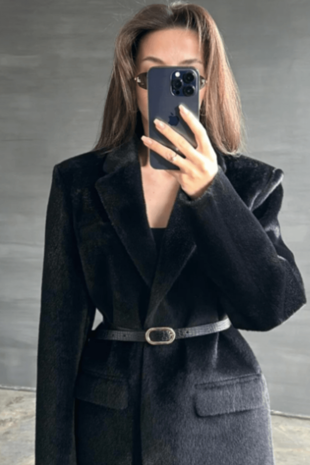 Premium Kalite Tay Tüyü Blazer