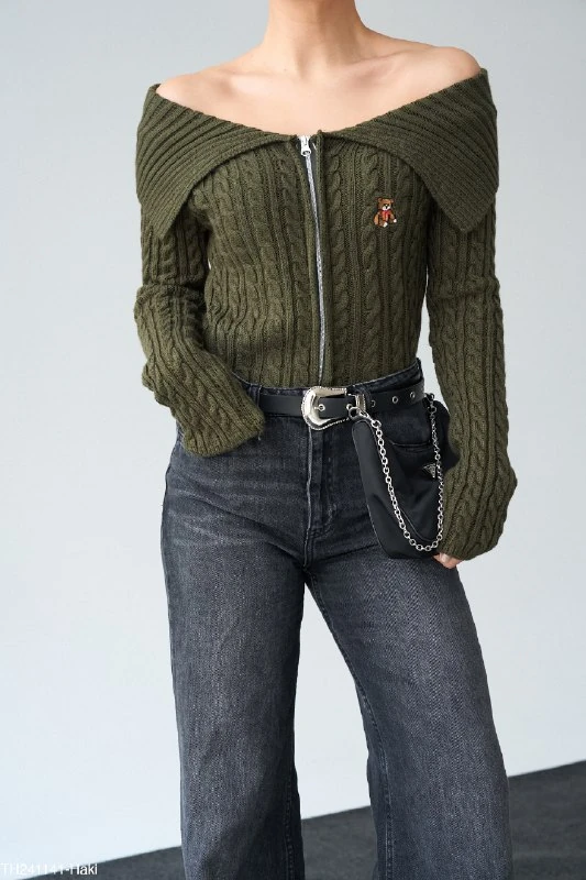 FERMUARLI AYICIKLI HIRKA - Haki Yeşili