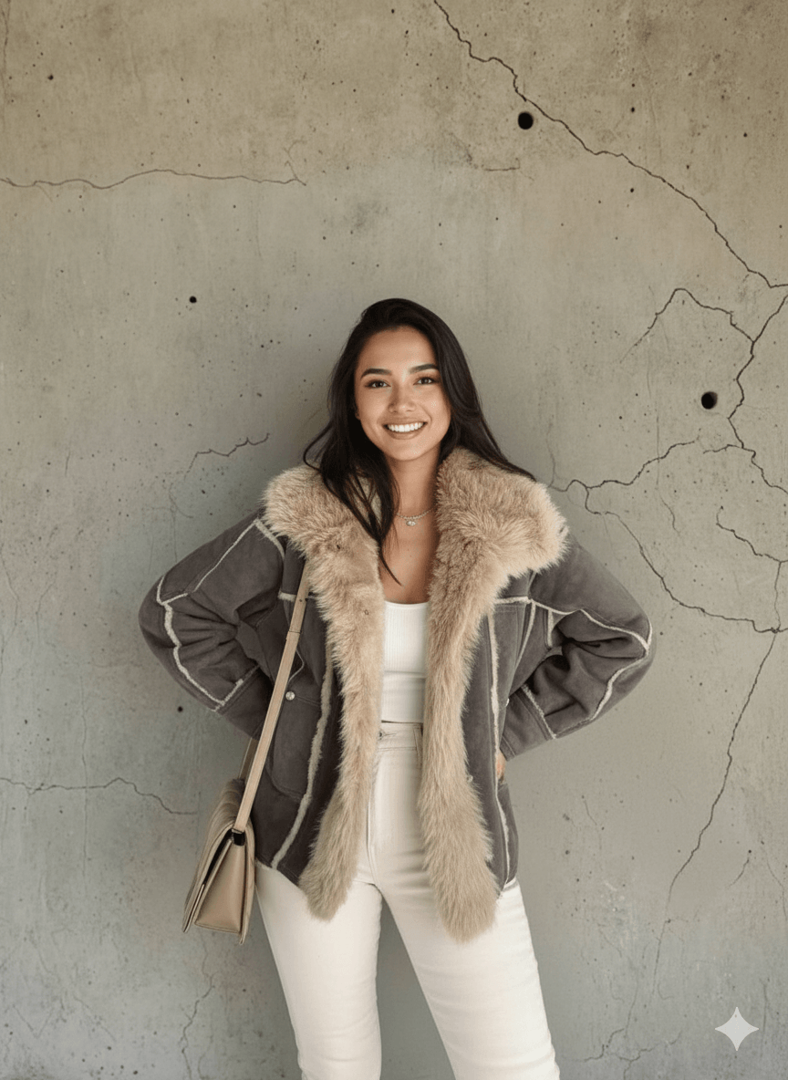 YAKASI KÜRKLÜ CEKET