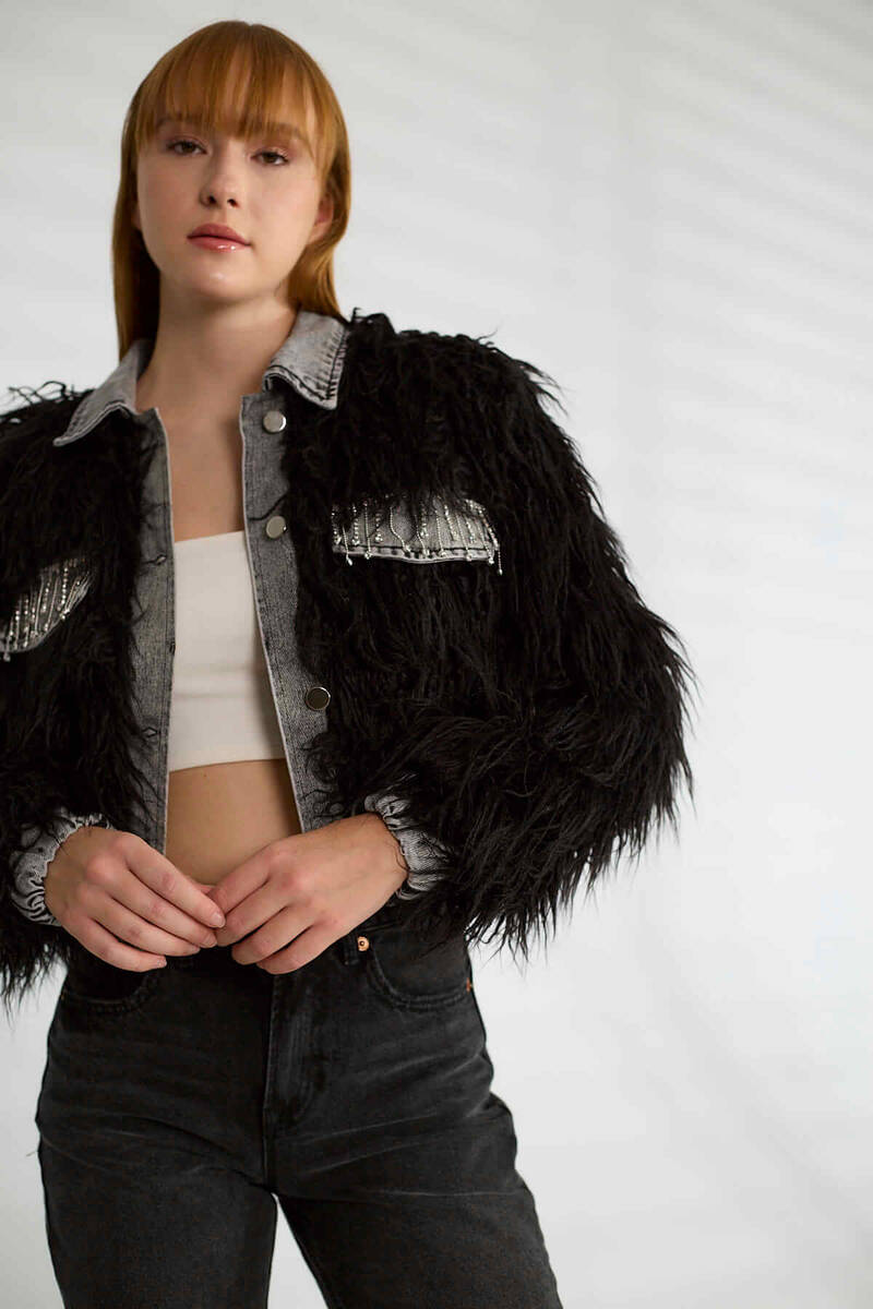 Taşlı Peluş-Jean Mont 