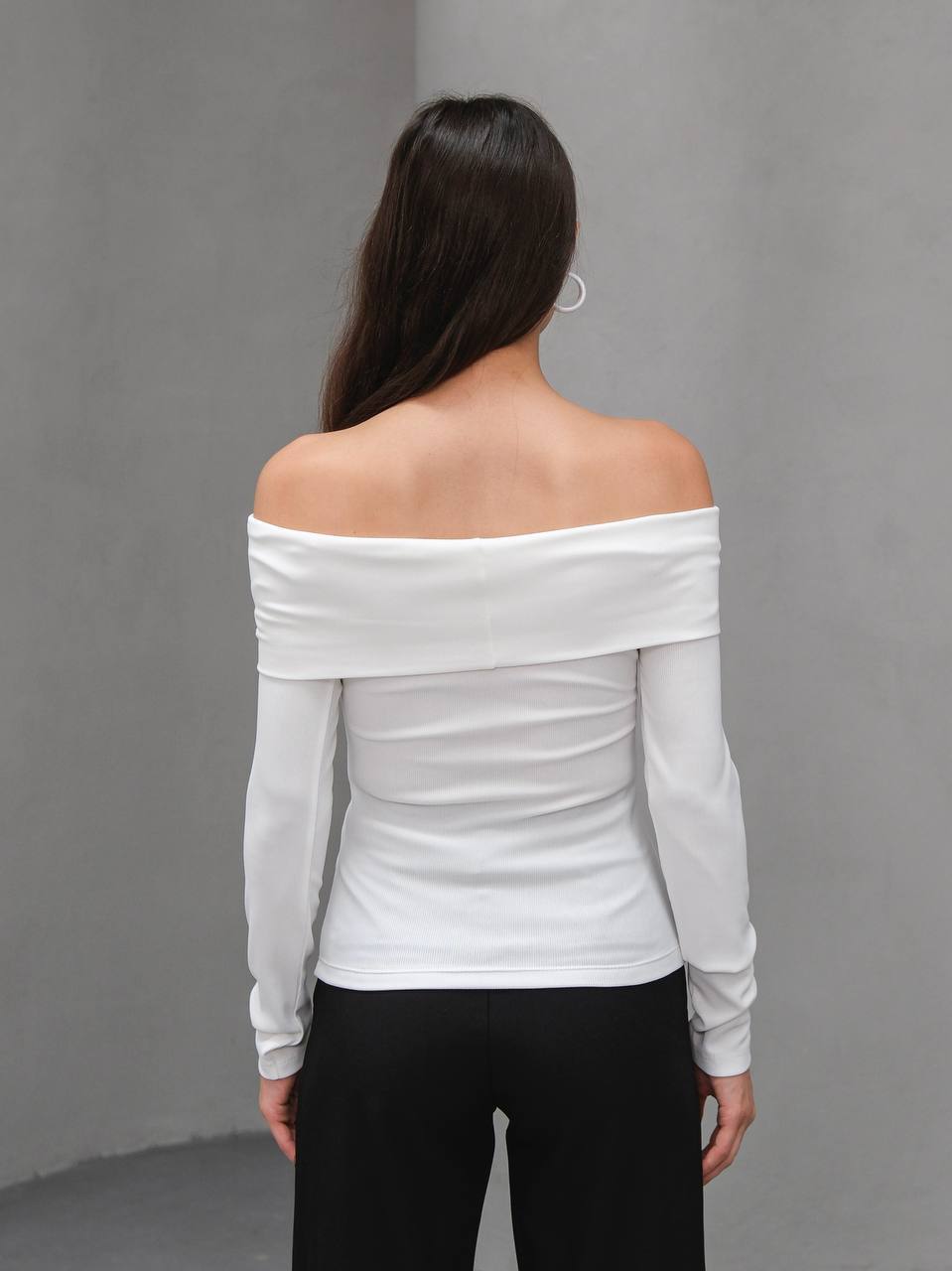 MADONNA YAKA ÜÇ DÜĞMELİ BLUZ - Ekru