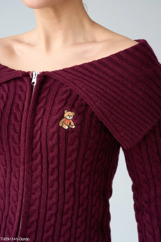 FERMUARLI AYICIKLI HIRKA - Bordo