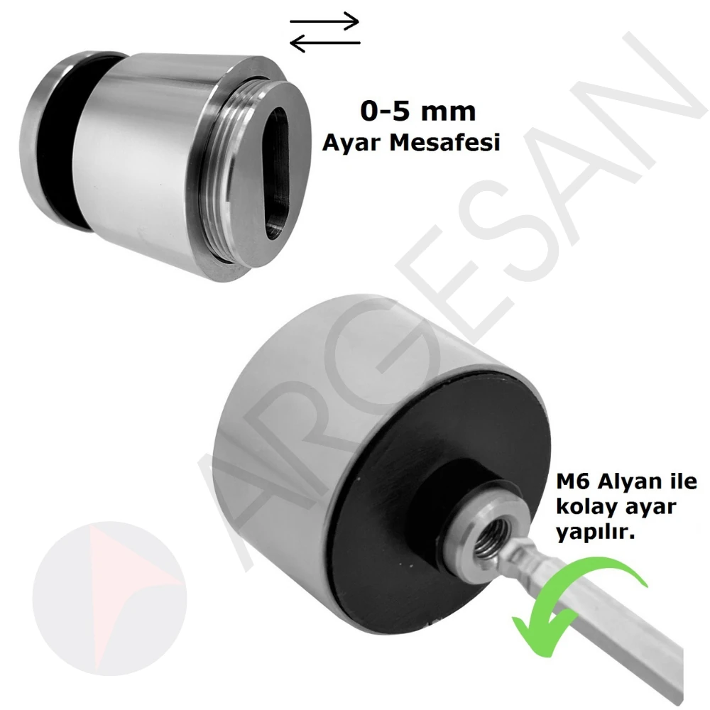 SPF Ayarlı Noktasal Cam Tutucu