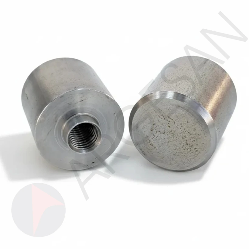 SCA 140  Ø 40 H: 40 SABİT KONNEKTÖR ARKASI KAYNAK AĞIZLI - ST52 HAM