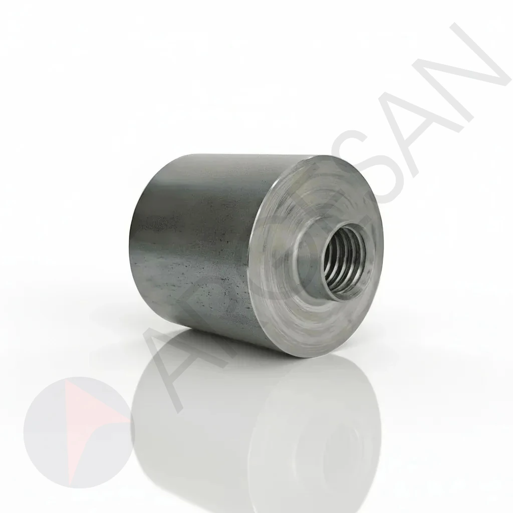 SCA 140  Ø 40 H: 40 SABİT KONNEKTÖR ARKASI KAYNAK AĞIZLI - ST52 HAM