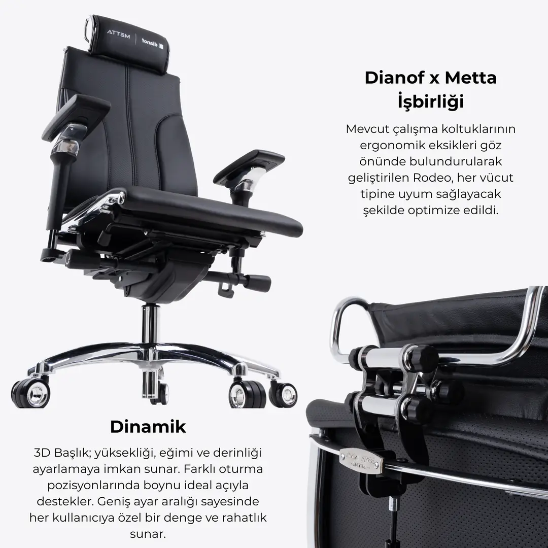 Rodeo çalışma koltuğu görsel 3