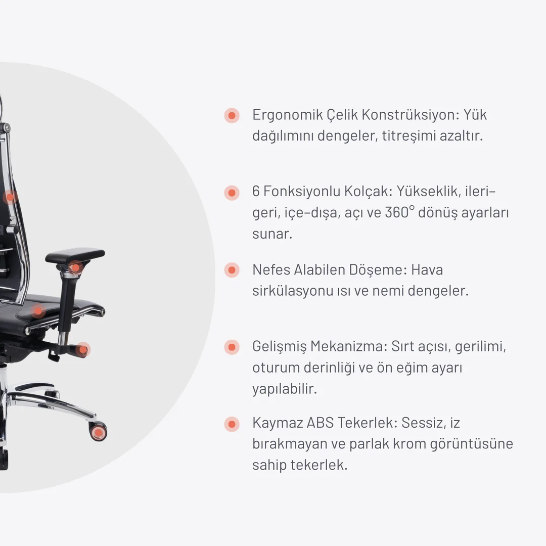 Rodeo çalışma koltuğu yeni görsel 2