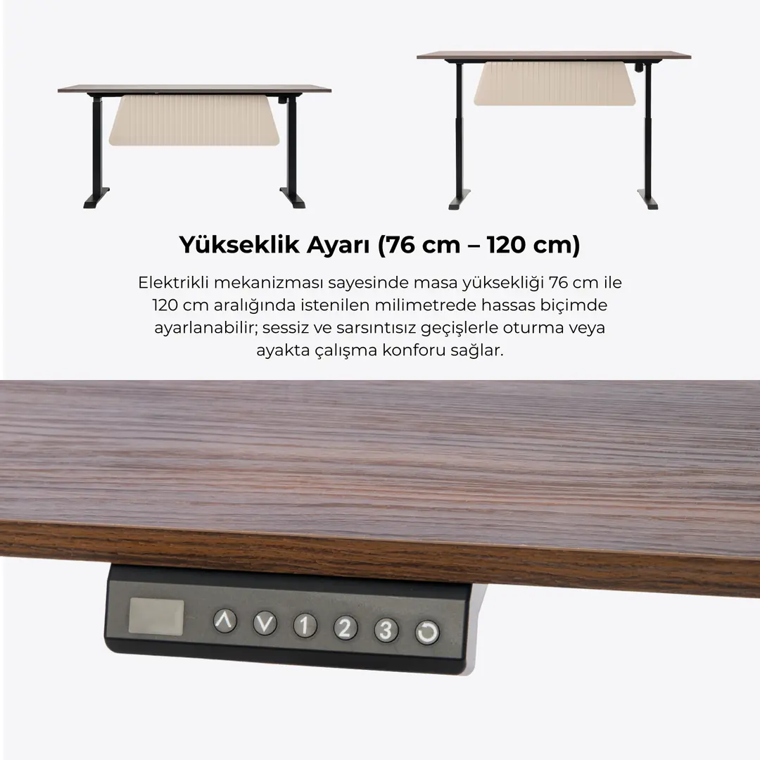 Ohio Çalışma Masası ön görünüm