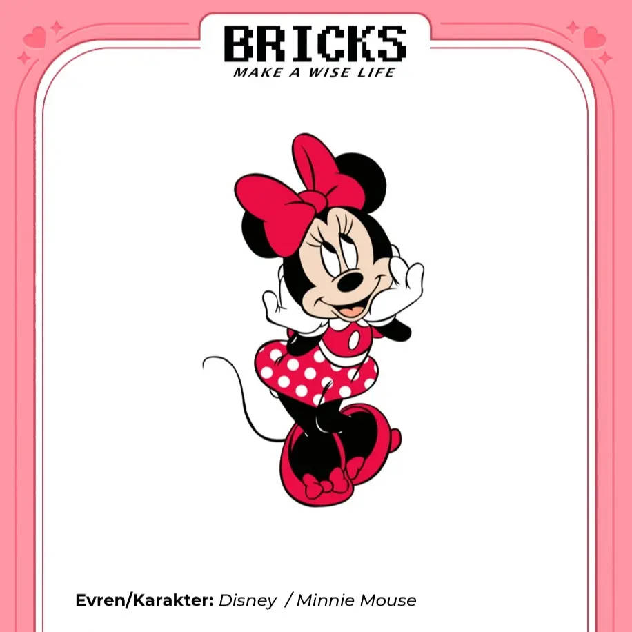 Donald Duck, Daisy & Minnie Üçlü Mini Yapı Blok Seti | Bricks