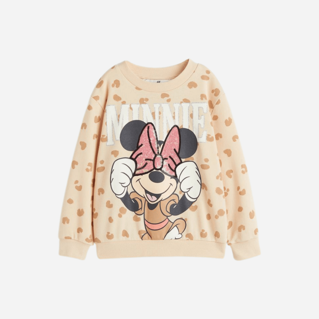 Kız Çocuk Minnie Mouse Sweatshirt