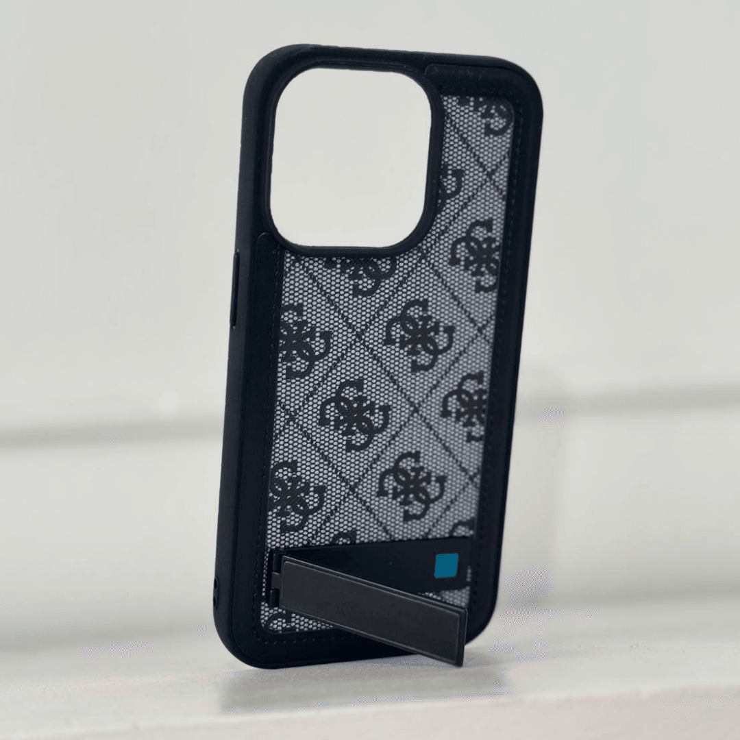 Guess Standlı Siyah Telefon Kılıfı