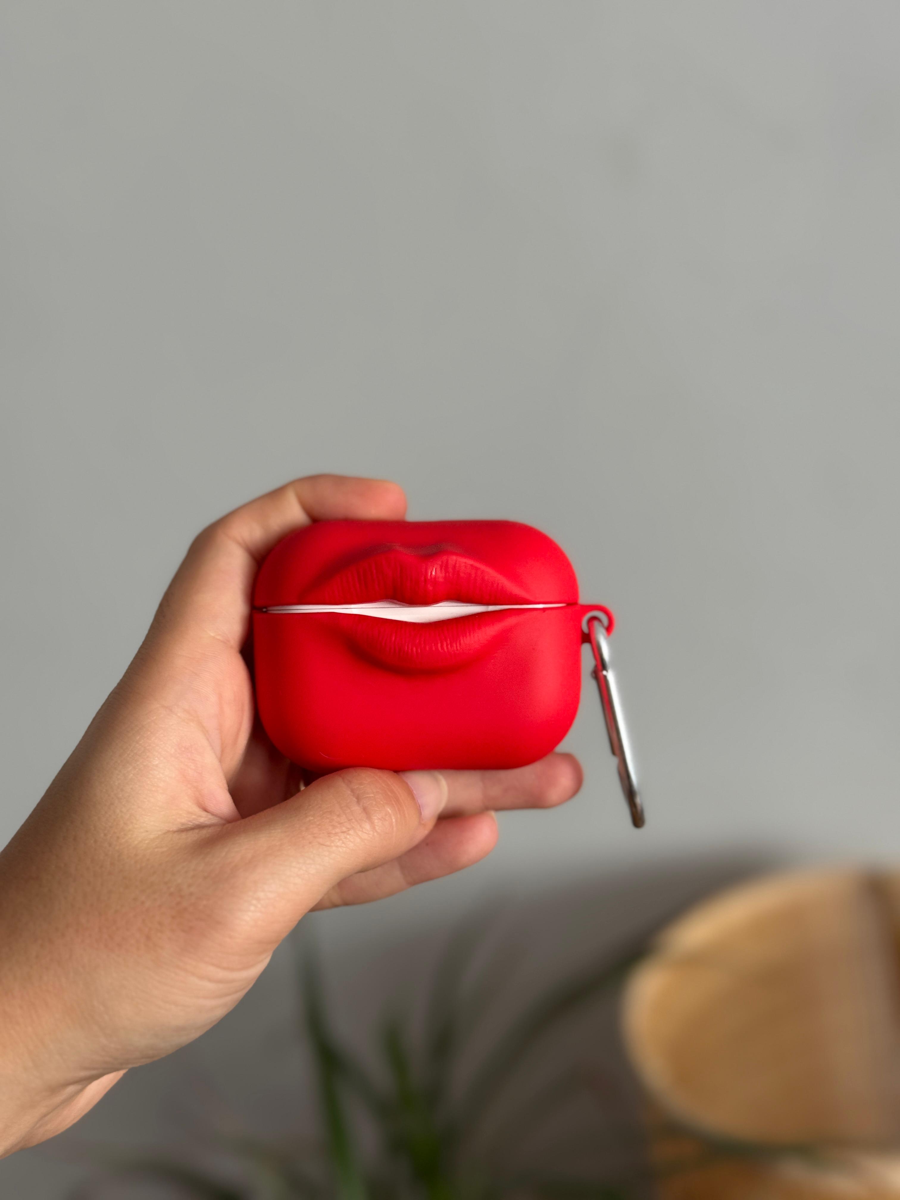 Kiss Red Airpods Kılıfı