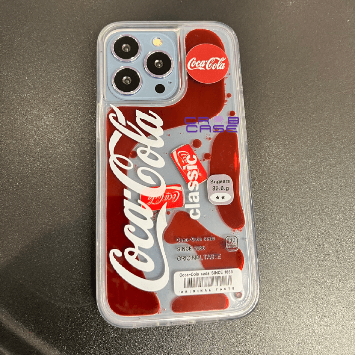 Coca-Cola Desenli Sulu Kılıf - Iphone 16 Pro Max