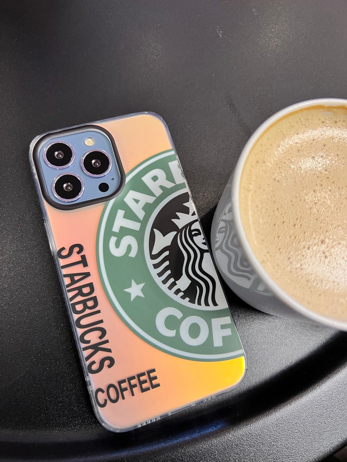 Starbucks Baskılı Hologram Kılıf