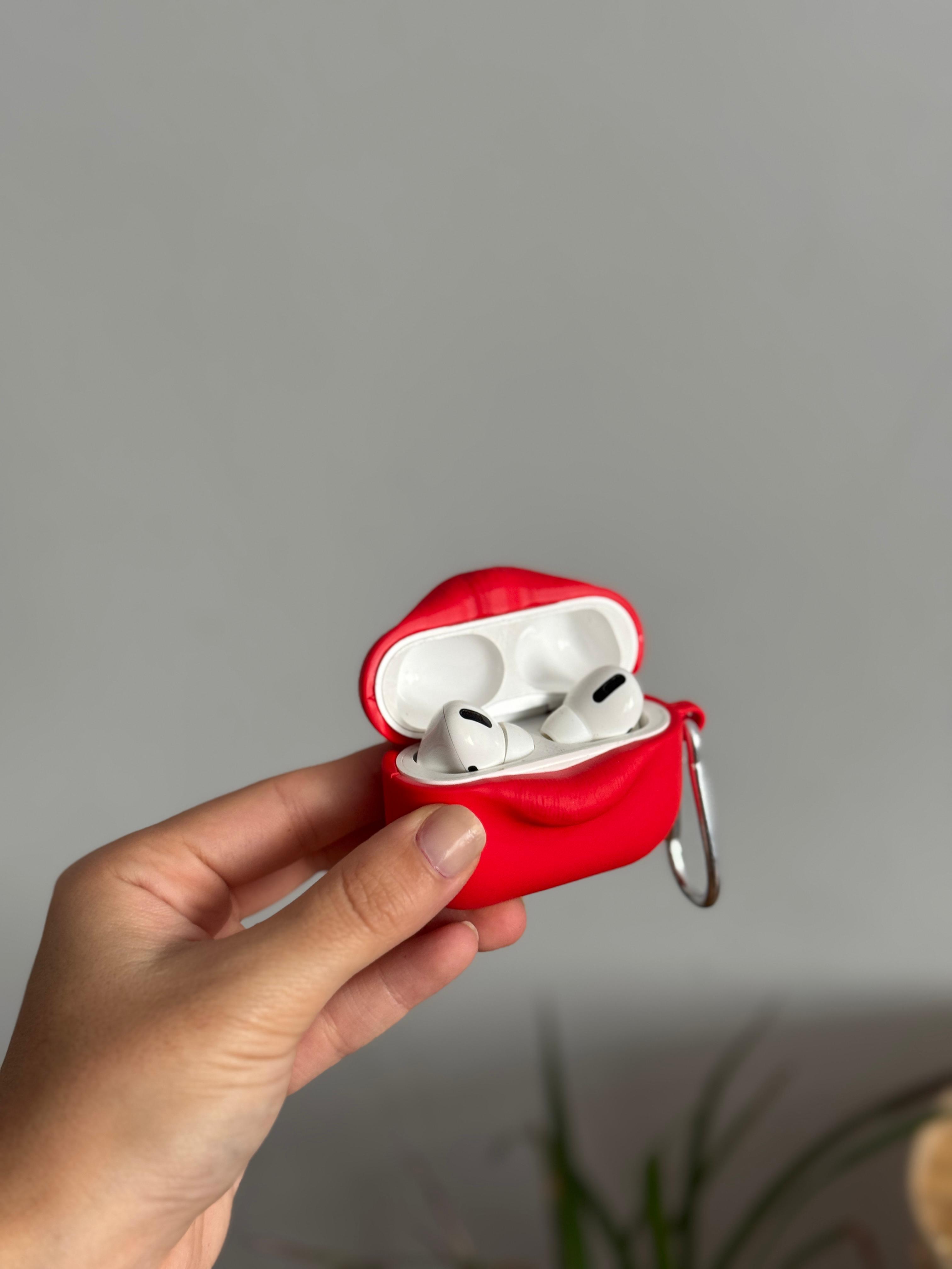Kiss Red Airpods Kılıfı