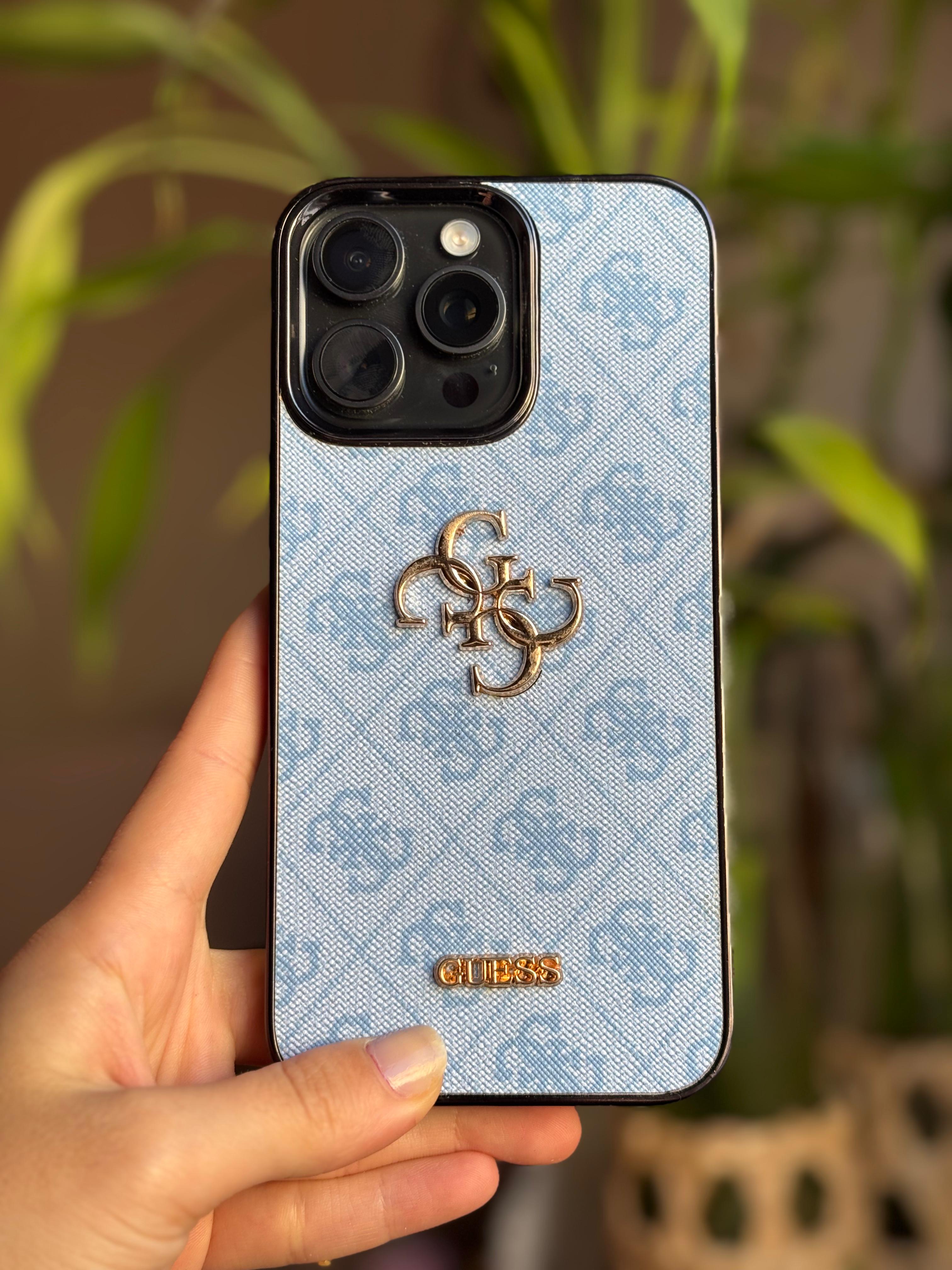 Premium A+ Kalite Mavi Desenli Telefon Kılıfı