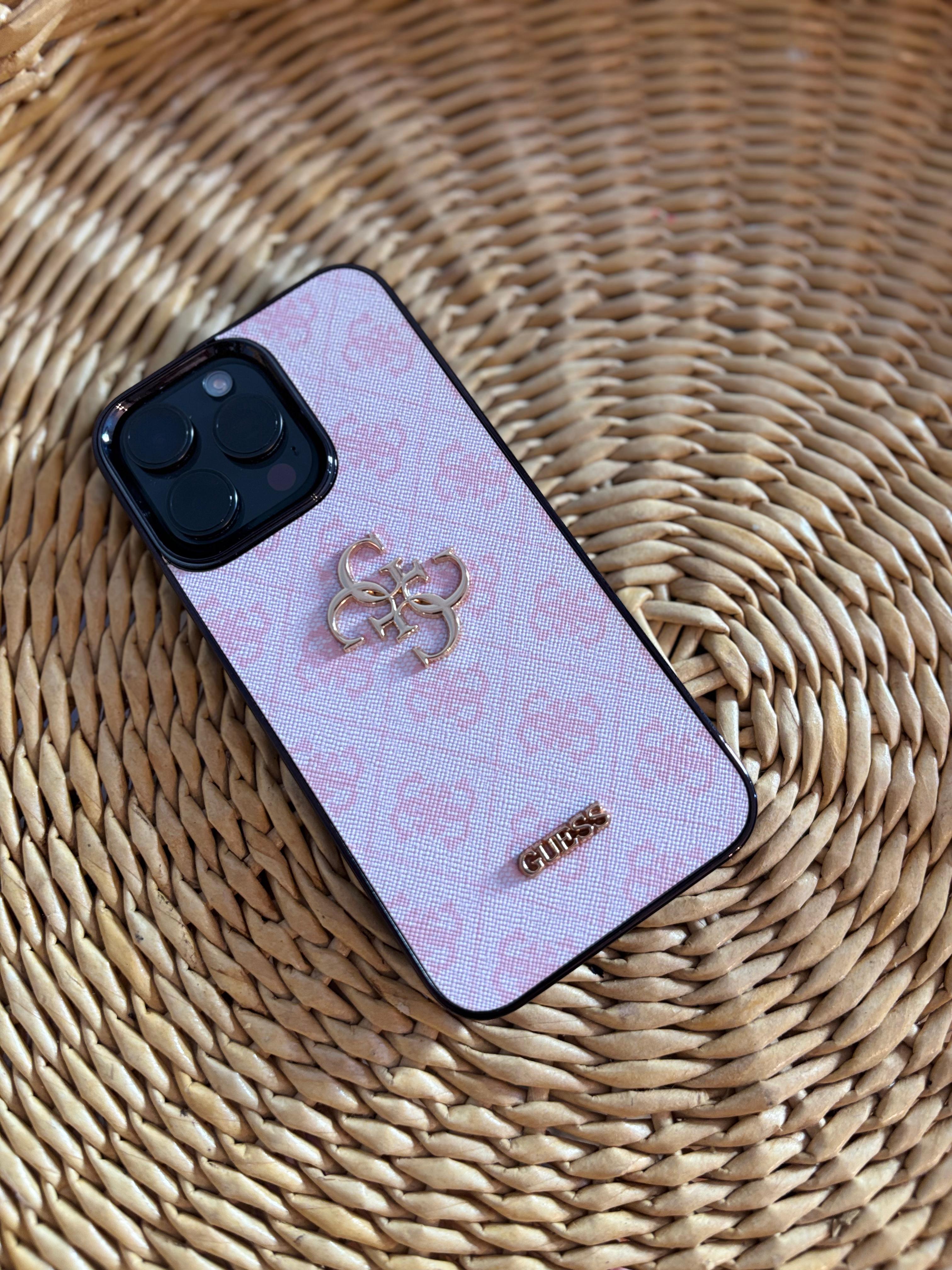 Premium A+ Kalite Pembe Desenli Telefon Kılıfı