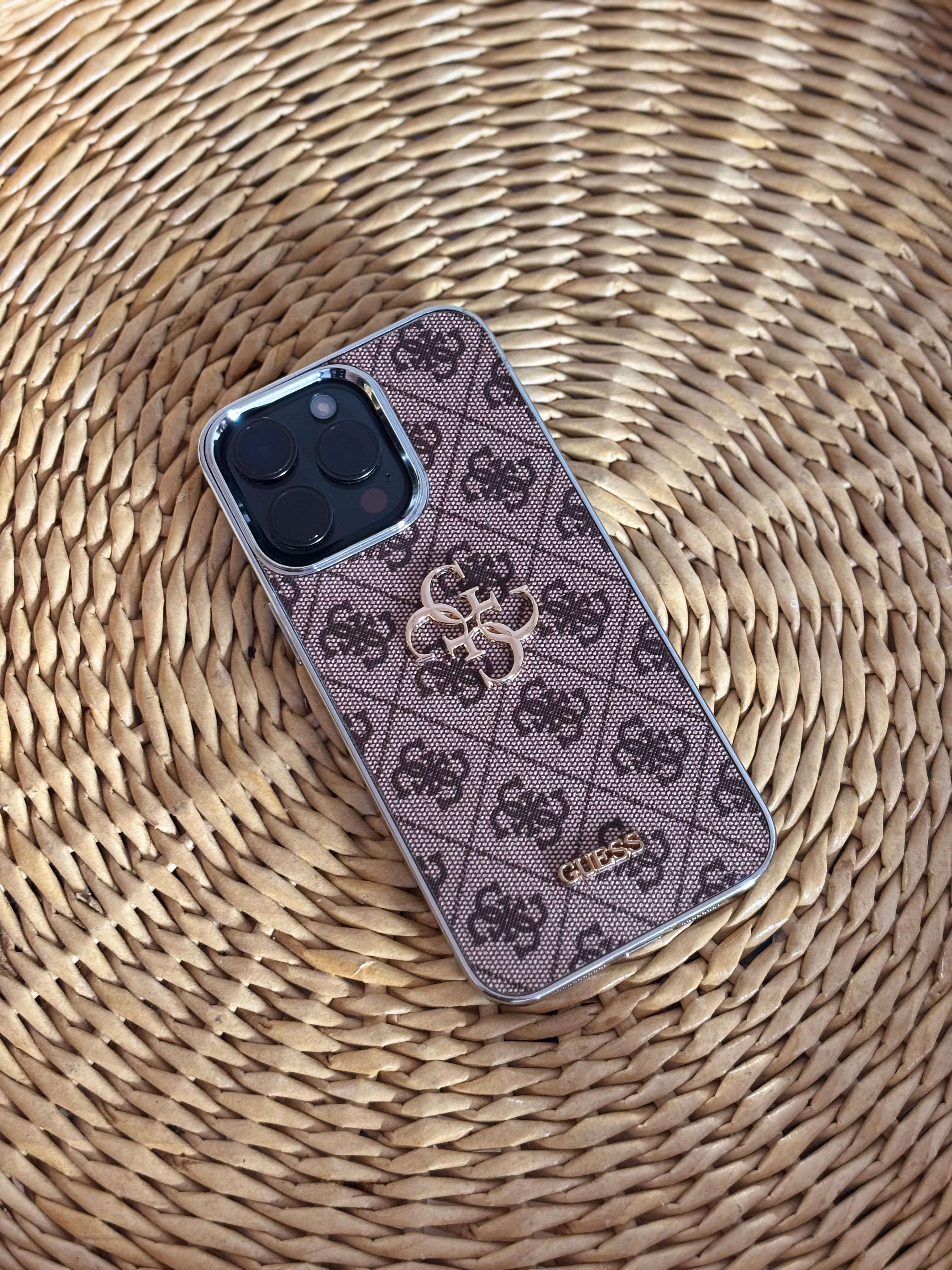 Premium A+ Kalite Kahverengi Desenli Telefon Kılıfı