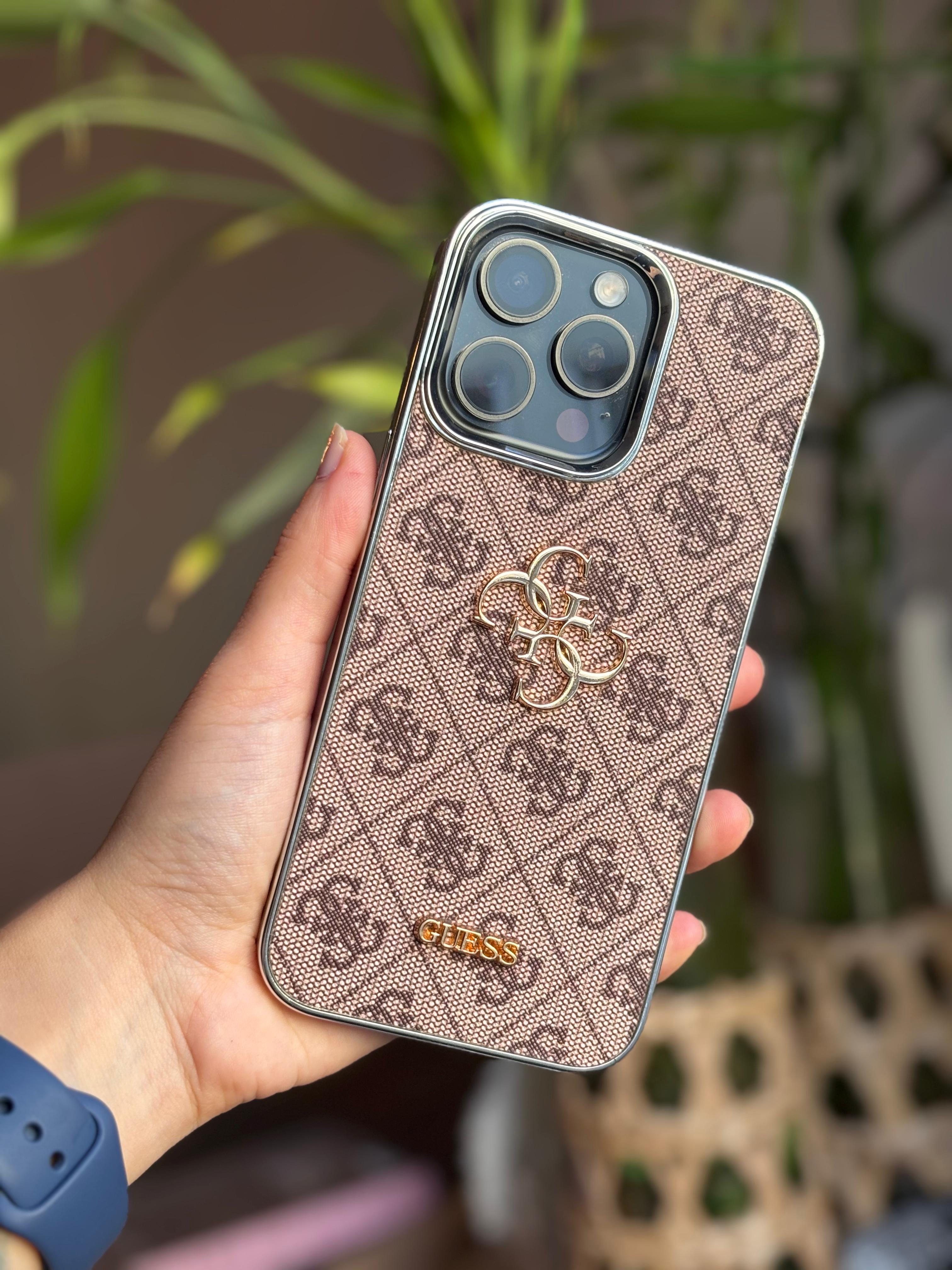 Premium A+ Kalite Kahverengi Desenli Telefon Kılıfı