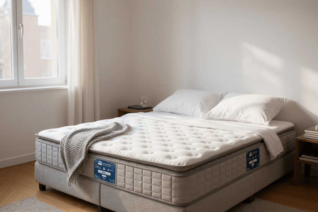Uykumanya Uykucu Edna Pedli Ergonomik Ortopedik Yaylı Yatak
