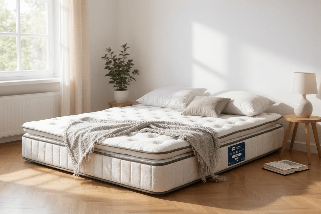 Uykumanya Uykucu Azra Pedli ve Paket Yaylı Ergonomik Ortopedik Yaylı Yatak
