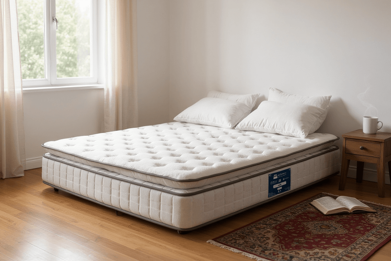 Uykumanya Uykucu Azra Pedli ve Paket Yaylı Ergonomik Ortopedik Yaylı Yatak