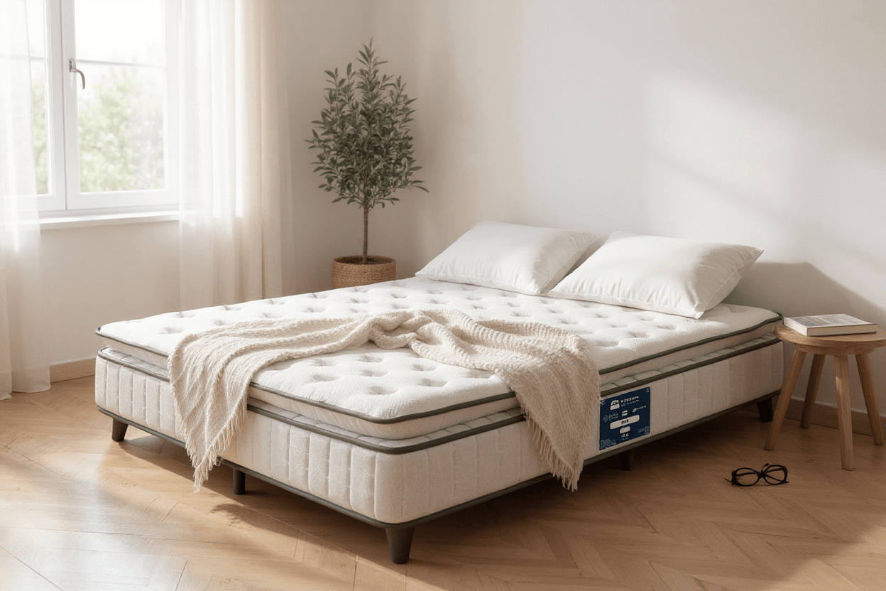 Uykumanya Uykucu Azra Pedli ve Paket Yaylı Ergonomik Ortopedik Yaylı Yatak