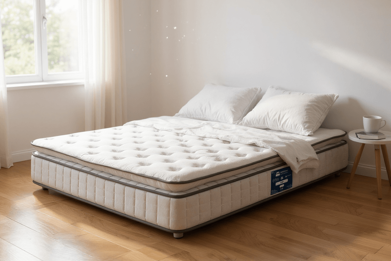 Uykumanya Uykucu Azra Pedli ve Paket Yaylı Ergonomik Ortopedik Yaylı Yatak
