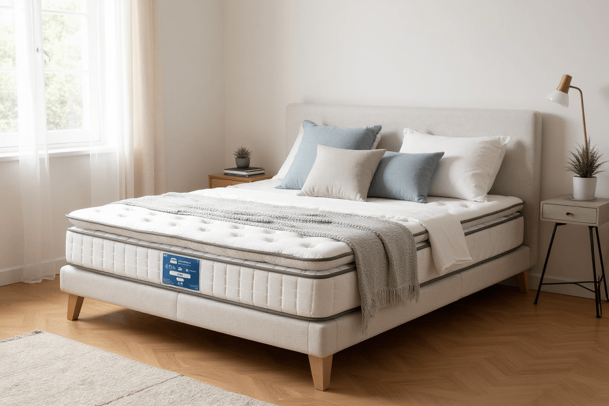 Uykumanya Uykucu Azra Pedli ve Paket Yaylı Ergonomik Ortopedik Yaylı Yatak