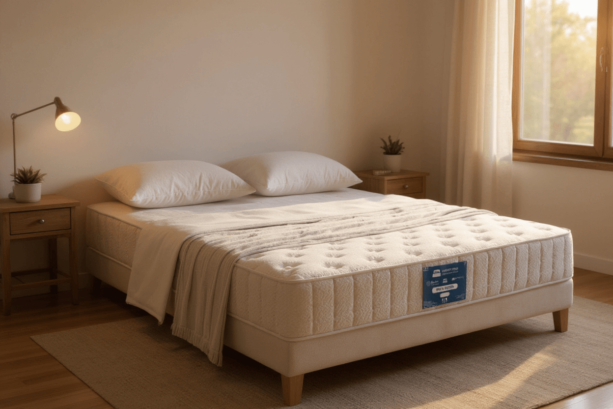 Uykumanya Nola Lateks ve Paket Yaylı Ergonomik Ortopedik Yatak