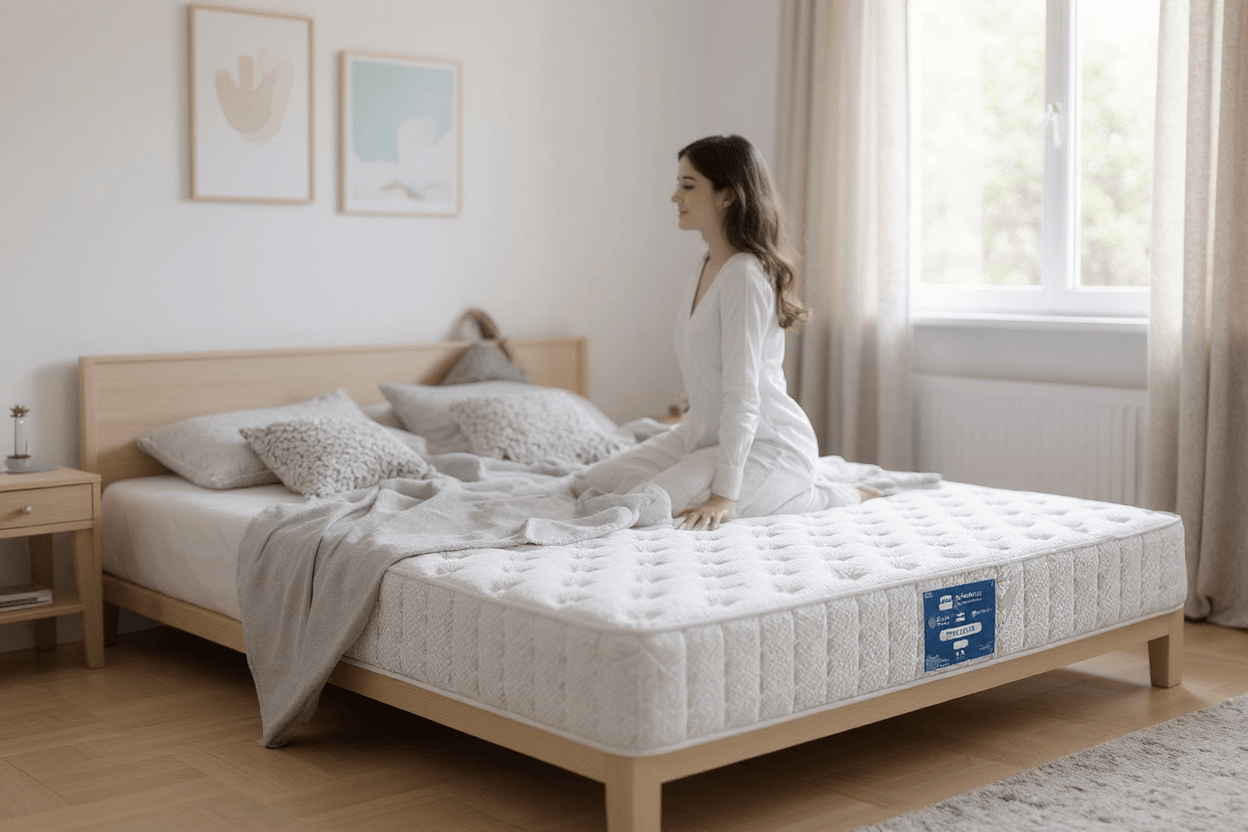Uykumanya Nola Lateks ve Paket Yaylı Ergonomik Ortopedik Yatak