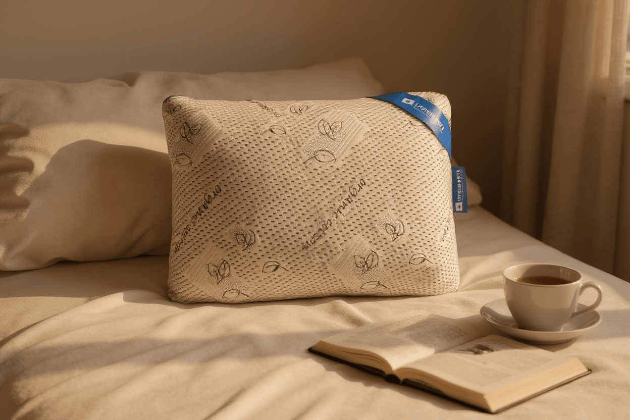 Uykumanya Comfort Series Pure Lateks Yastık Mite-Free Organic Cotton Kılıf 60x40x15cm