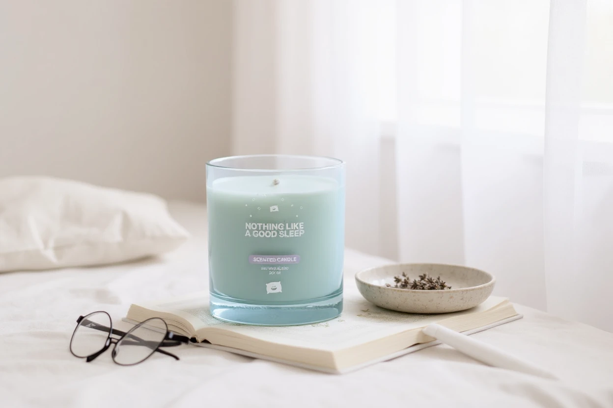 Uykumanya Derin Uyku Soya Mumu Deep Sleep Soy Wax Nothing Like A Good Sleep 200 Gr