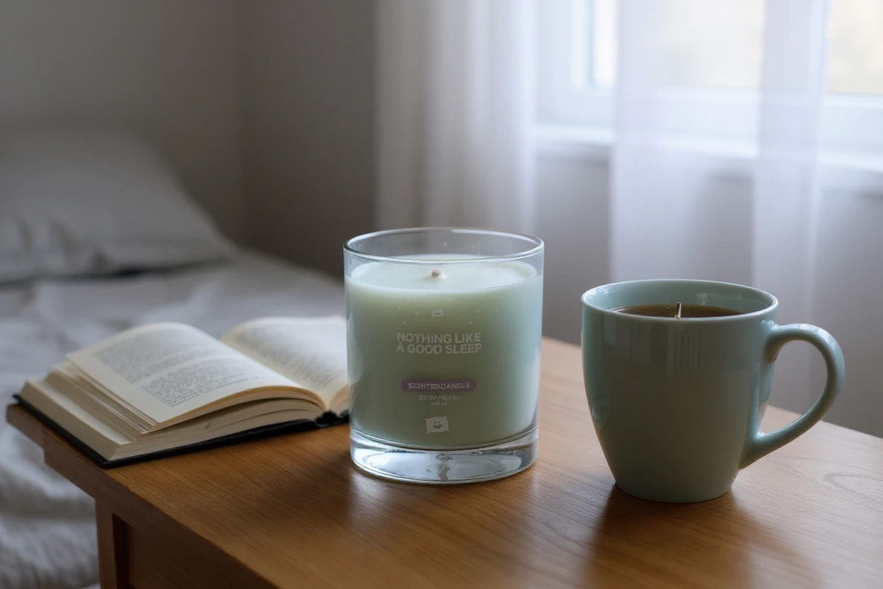 Uykumanya Derin Uyku Soya Mumu Deep Sleep Soy Wax Nothing Like A Good Sleep 200 Gr