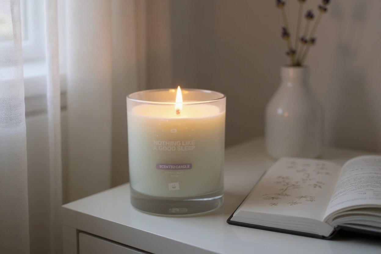 Uykumanya Derin Uyku Soya Mumu Deep Sleep Soy Wax Nothing Like A Good Sleep 200 Gr